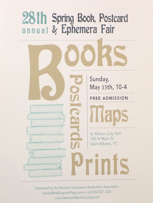 2022 Spring Book Fair Poster